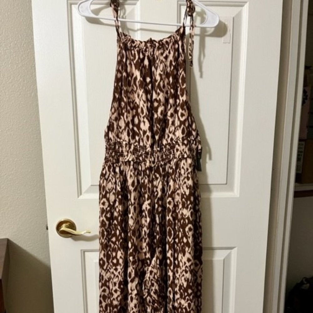 Anthropologie Smocked Jumpsuit